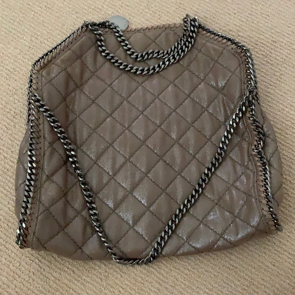 Stella McCartney silver chain bag